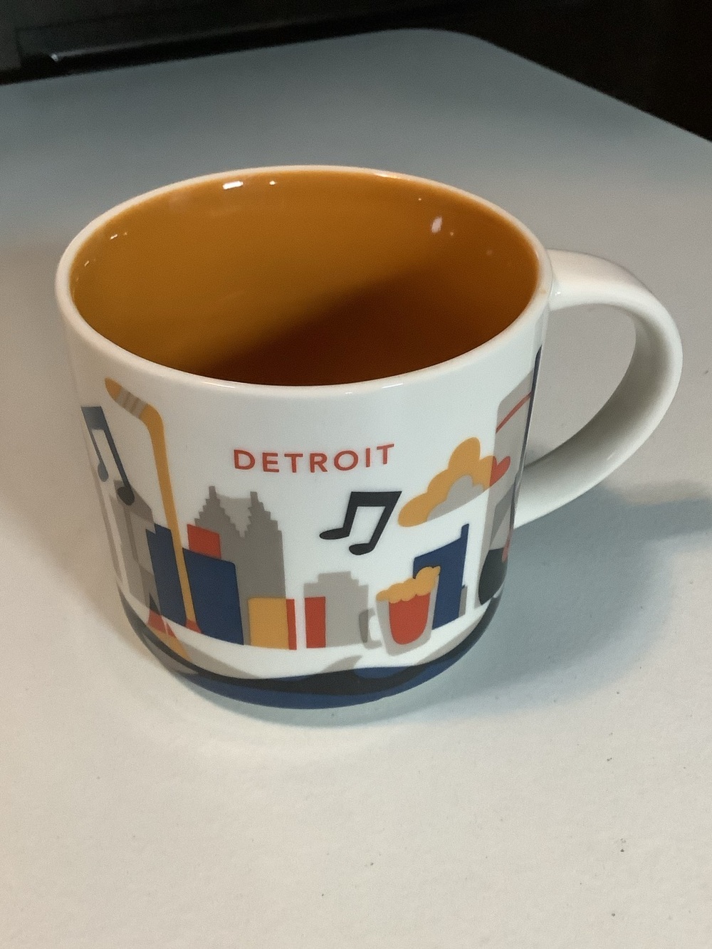 Starbucks You Are Here Collection Detroit Mug
